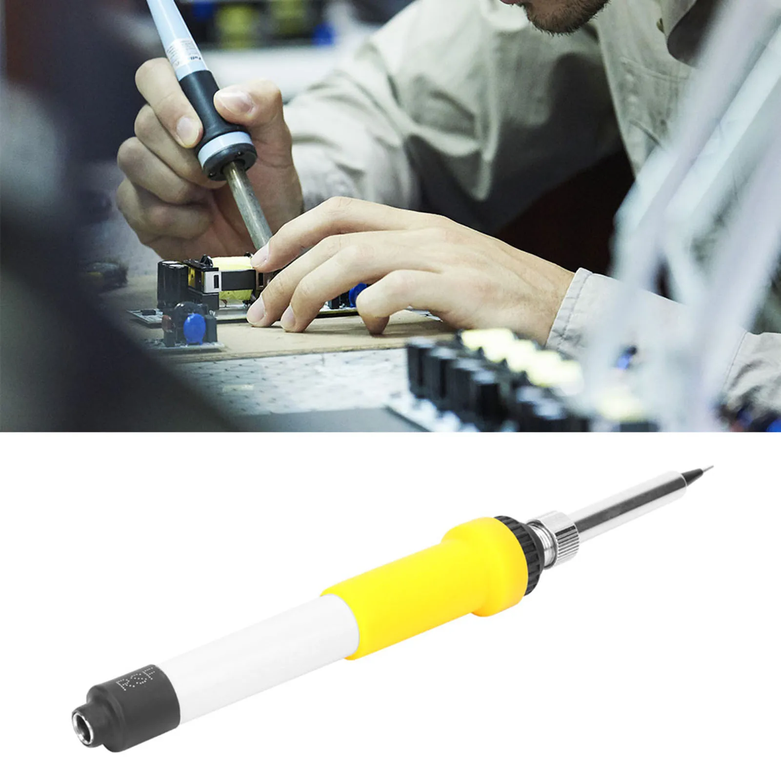 ZK50 DC 12V 60W Portable Car SUV Electric Soldering Iron with Cigarette Lighter Plug
ZK50 DC 12V 60W Portable Car SUV Electric Soldering Iron with Cigarette Lighter Plug