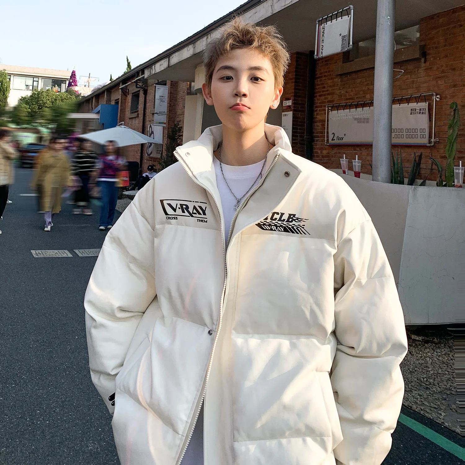 Мужская зимняя утепленная куртка из искусственной кожи в байкерском стиле, американского дизайна, премиум-класса, для подростков, с хлопковой подкладкой
Мужская зимняя утепленная куртка из искусственной кожи в байкерском стиле, американского дизайна, премиум-класса, для подростков, с хлопковой подкладкой