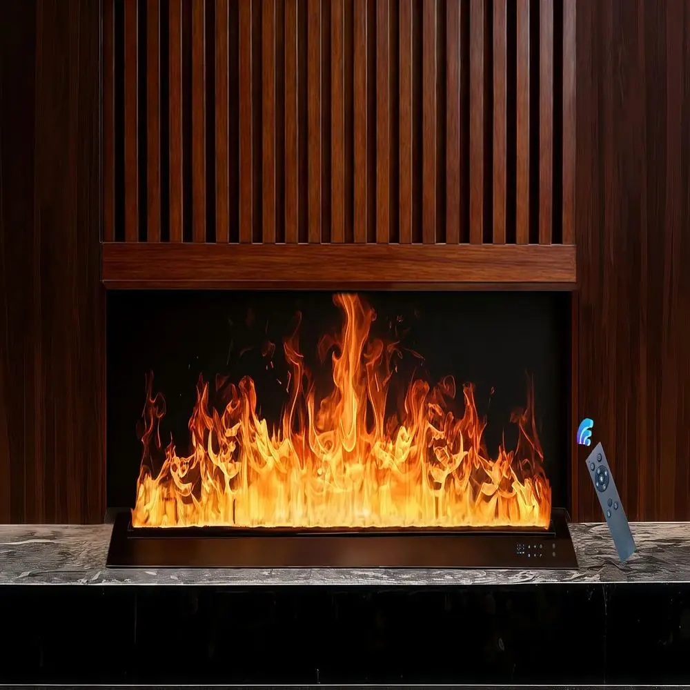 Vapor Fireplace Atomized Fake Fire, Recessed Electric Fireplace Humidifier Touchable Atomized Flame Equipped with Remote Contro
Vapor Fireplace Atomized Fake Fire, Recessed Electric Fireplace Humidifier Touchable Atomized Flame Equipped with Remote Contro