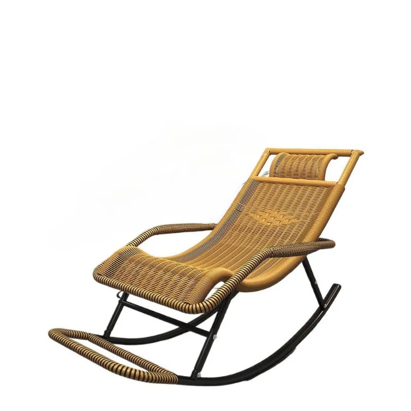 Rocking chair rattan chair adult nap recliner balcony living room small rocking chair elderly leisure
Rocking chair rattan chair adult nap recliner balcony living room small rocking chair elderly leisure