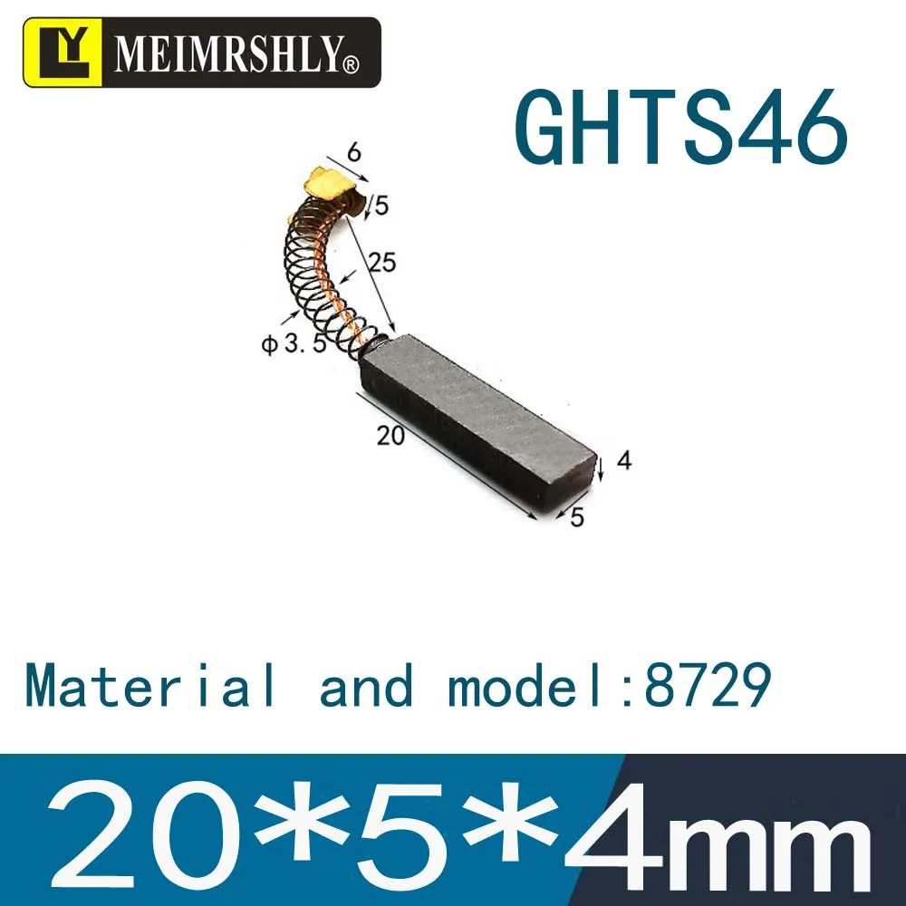 20Pcs 20*5*4mm MEIMRSHLY 8729 Spring SeatSpeed measuring servo motor carbon brush GHTS46
20Pcs 20*5*4mm MEIMRSHLY 8729 Spring SeatSpeed measuring servo motor carbon brush GHTS46