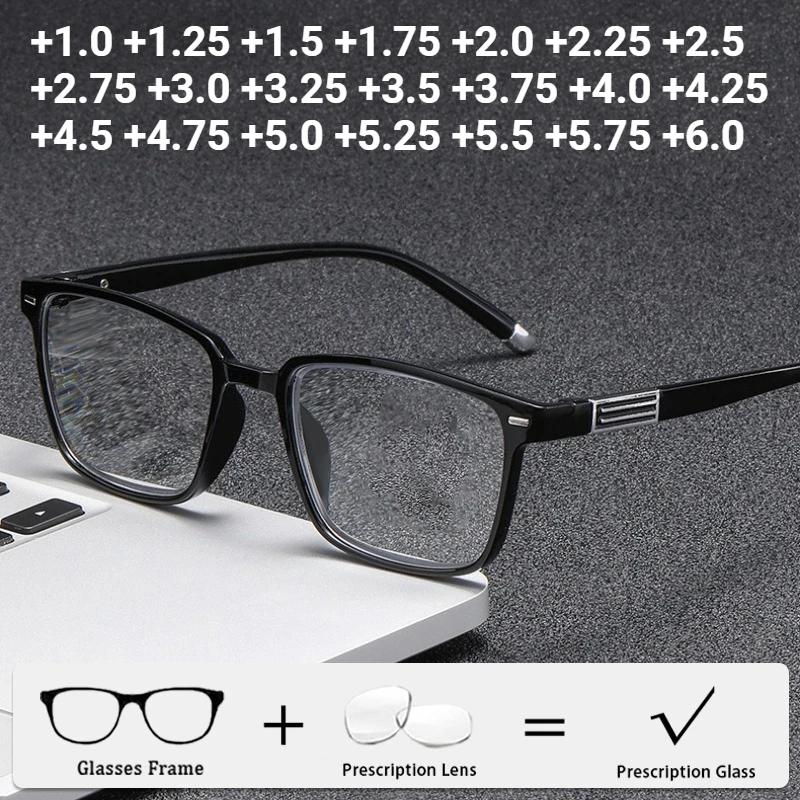 Customised Anti-blue Light Reading Glasses High Definition Prescription Eyewear Fashionable Ultra-light Presbyopia Glasses
Customised Anti-blue Light Reading Glasses High Definition Prescription Eyewear Fashionable Ultra-light Presbyopia Glasses