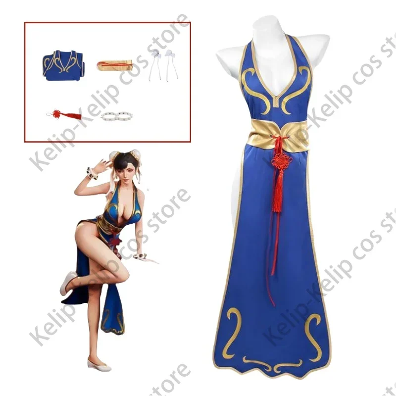 Sexy Street Fighter Chun-li Cosplay Costume with Qipao for Halloween costume cosplay genshin impact
Sexy Street Fighter Chun-li Cosplay Costume with Qipao for Halloween costume cosplay genshin impact