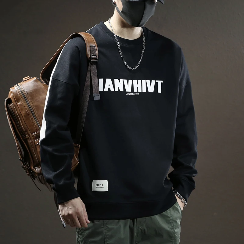 Autumn and Winter round Neck Sweater Men 2024 New Fashionable Letter Print Loose Street Trendy Casual Long-Sleeved Top
Autumn and Winter round Neck Sweater Men 2024 New Fashionable Letter Print Loose Street Trendy Casual Long-Sleeved Top