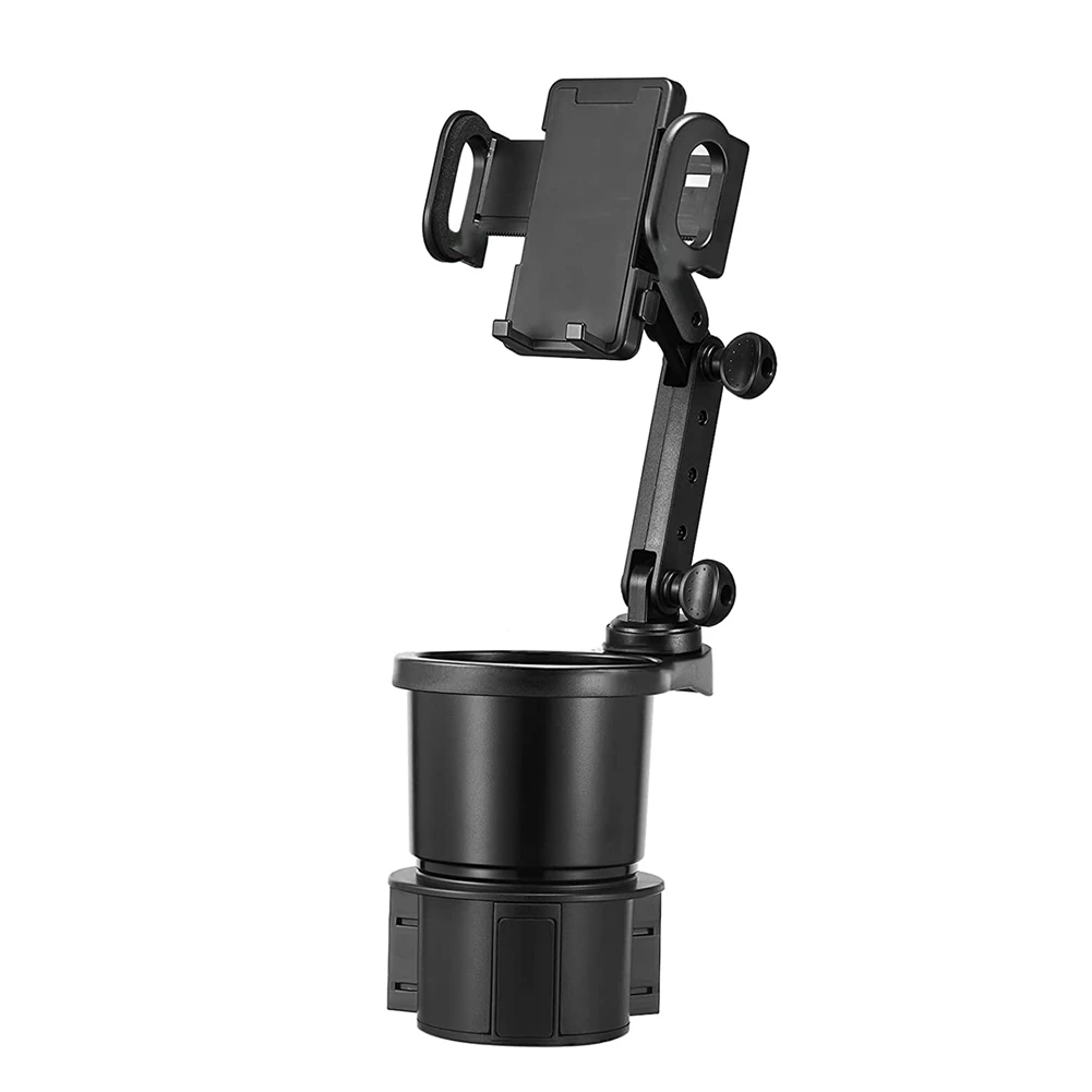 Cup Holder Expander for Car 360° Rotation Cup Holder Phone Mount Compatible with for iPhone/Samsung All Smartphones 
Cup Holder Expander for Car 360° Rotation Cup Holder Phone Mount Compatible with for iPhone/Samsung All Smartphones