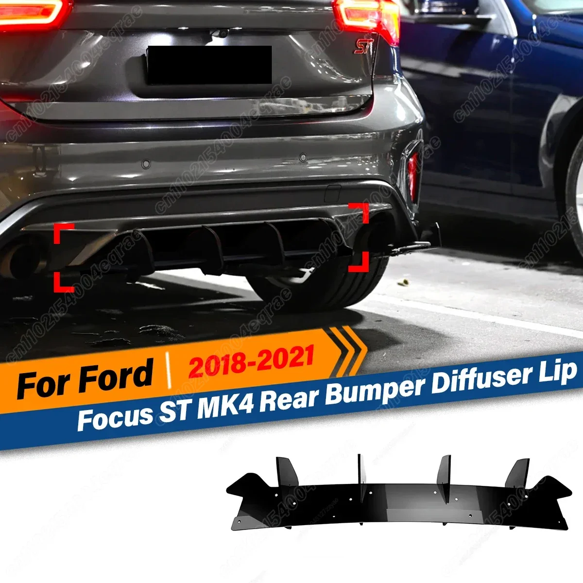 For Ford Focus ST MK4 2018 2019 2020 2021 Rear Bumper Lip Diffuser Guard Protector Car Exterior Decoration Accessories BodyKits
For Ford Focus ST MK4 2018 2019 2020 2021 Rear Bumper Lip Diffuser Guard Protector Car Exterior Decoration Accessories BodyKits