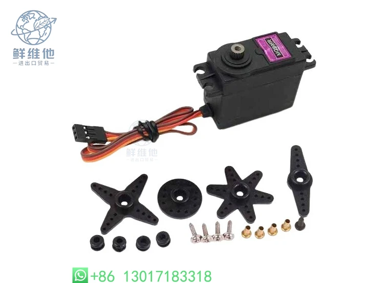 MG996R 13kg High Torque Metal Gear Digital Servo for RC Robot Arm Car Boat
MG996R 13kg High Torque Metal Gear Digital Servo for RC Robot Arm Car Boat