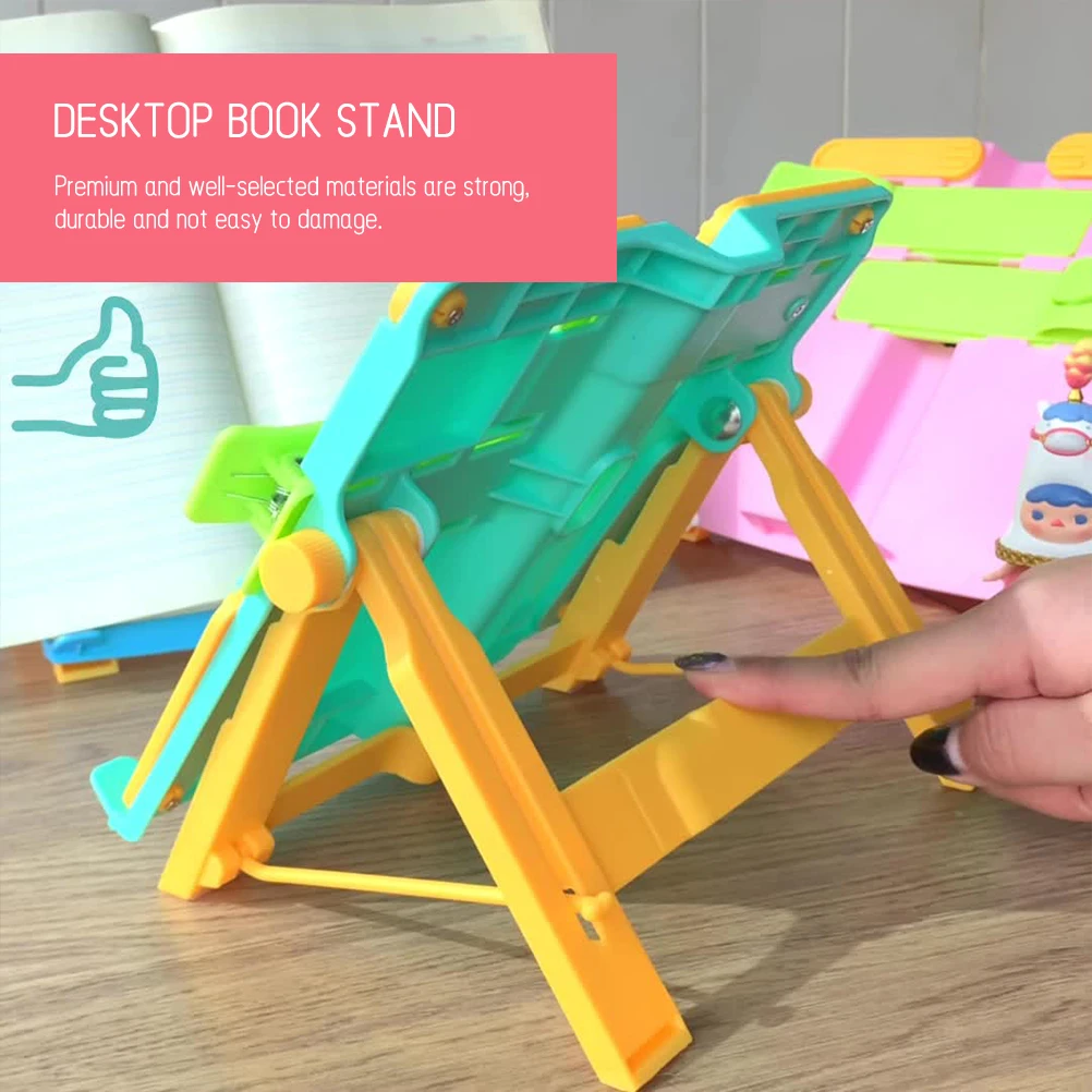 Reading Shelf Book Stand Holder Desktop Rack Accessories Plastic Pp Tabletop for Portable
Reading Shelf Book Stand Holder Desktop Rack Accessories Plastic Pp Tabletop for Portable