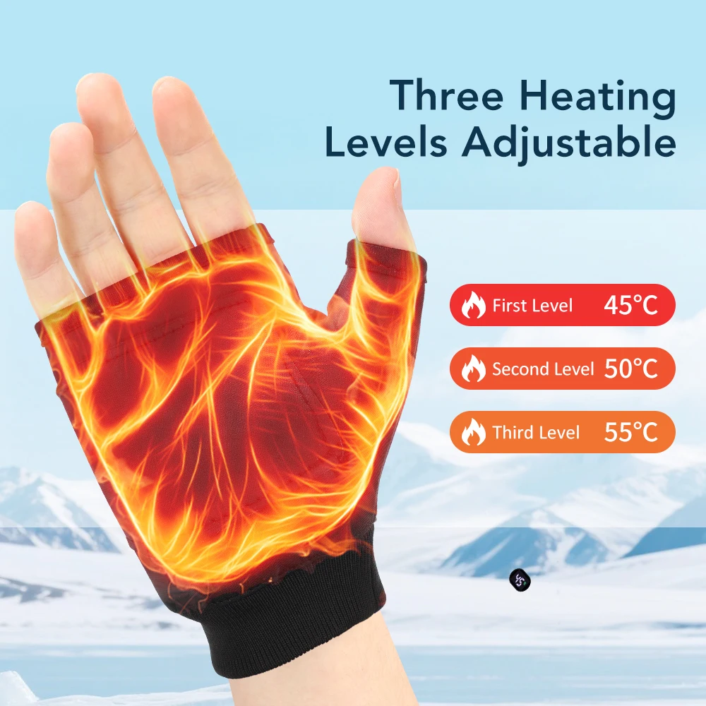 Touchscreen Heated Rechargeable Gloves Electric Heated Gloves Thermal Heat Gloves Winter Warm Skiing Snowboarding Typing
Touchscreen Heated Rechargeable Gloves Electric Heated Gloves Thermal Heat Gloves Winter Warm Skiing Snowboarding Typing