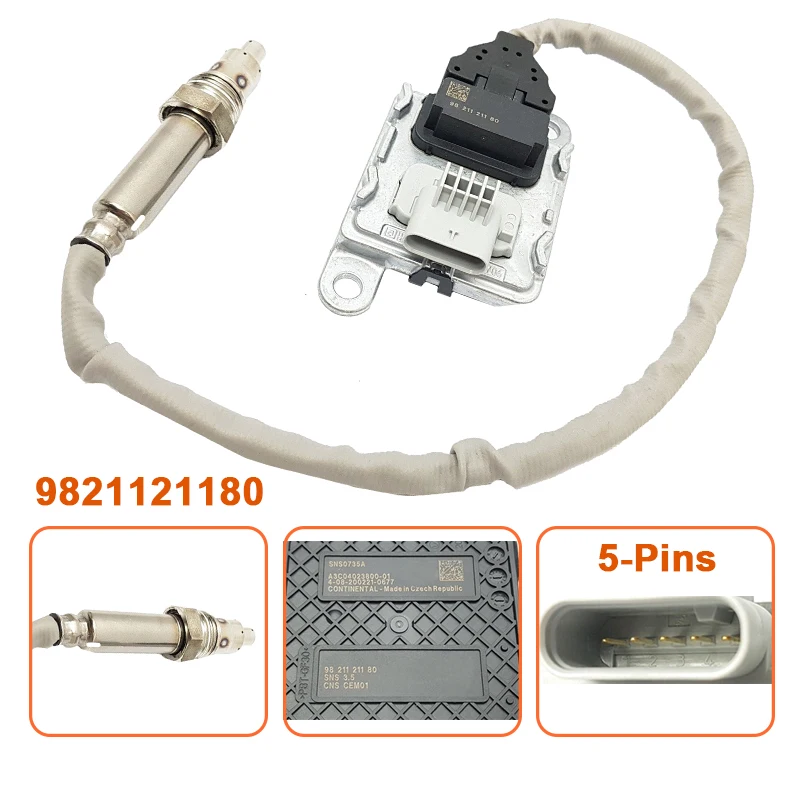 Датчик Nox для Citroen Jumpy C-Elysee Dispatch Peugeot Expert Partner Toyota Proace Kasten 9821121180
Датчик Nox для Citroen Jumpy C-Elysee Dispatch Peugeot Expert Partner Toyota Proace Kasten 9821121180