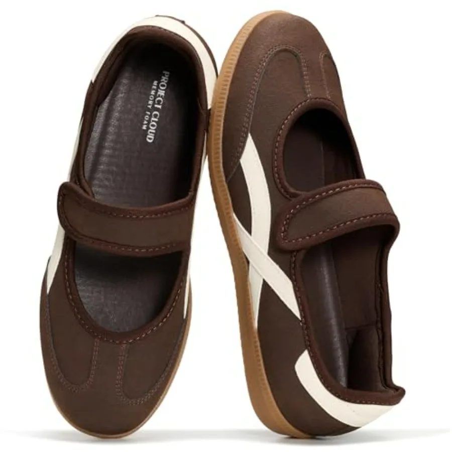 Comfortable Womens Shoes - Casual Trendy Mary Jane Shoes Women with Memory Foam - Lightweight and Non-Slip Fashion Sneakers for
Comfortable Womens Shoes - Casual Trendy Mary Jane Shoes Women with Memory Foam - Lightweight and Non-Slip Fashion Sneakers for