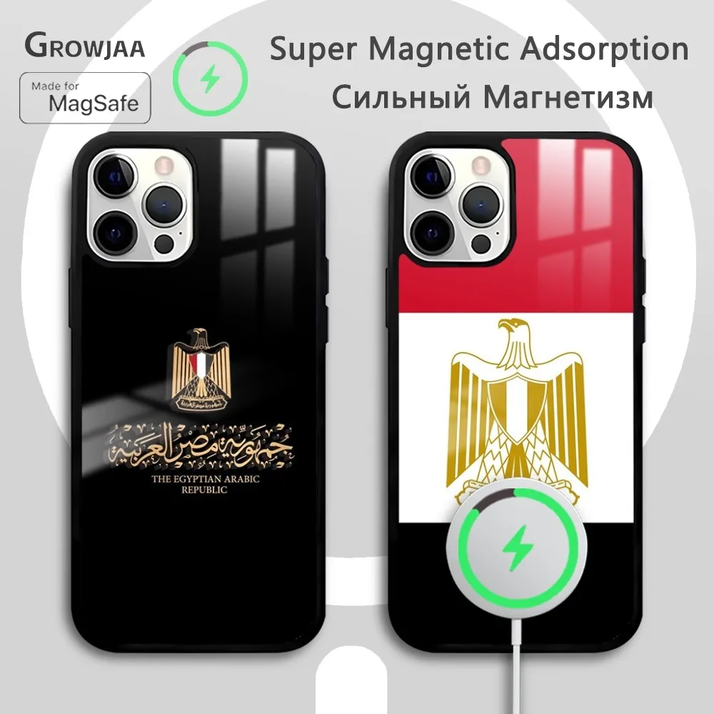 Flag of Egypt pattern Phone Case For iPhone 16 15 14 13 12 11 Pro Max Plus Mini Magsafe Mirror Wireless Magnetic Funda
Flag of Egypt pattern Phone Case For iPhone 16 15 14 13 12 11 Pro Max Plus Mini Magsafe Mirror Wireless Magnetic Funda