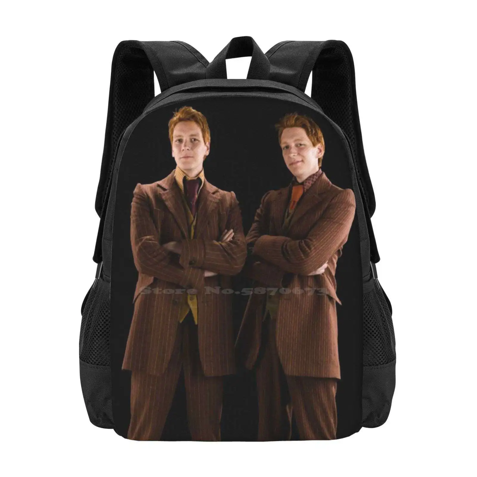 Рюкзак для студентов колледжа подростков Фред и Джорджа Weasley, сумки с узором, Fredandgeorgeweasley Jamesphelps Oliverphelps
Рюкзак для студентов колледжа подростков Фред и Джорджа Weasley, сумки с узором, Fredandgeorgeweasley Jamesphelps Oliverphelps