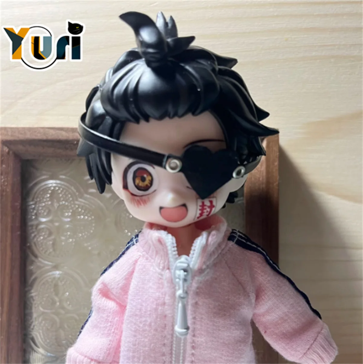 Yuri Original Blindfold Use OB11 1/12 Headband BJD Doll Eyes Lolita Accessory Dark Style Cute Lovely Cosplay Gift Funny
Yuri Original Blindfold Use OB11 1/12 Headband BJD Doll Eyes Lolita Accessory Dark Style Cute Lovely Cosplay Gift Funny