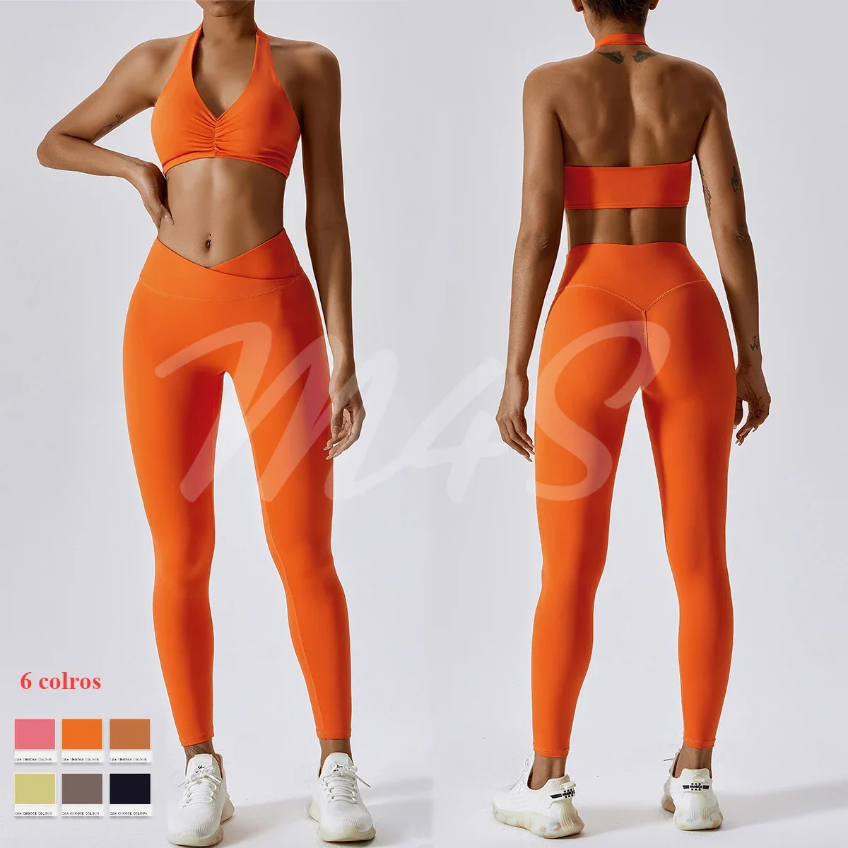 2 Pieces Ensemble Female Yoga Set Fitness Tracksuit Gym Workout Sport suit Running Halter Backless Sports Bra Active Wear Women
2 Pieces Ensemble Female Yoga Set Fitness Tracksuit Gym Workout Sport suit Running Halter Backless Sports Bra Active Wear Women