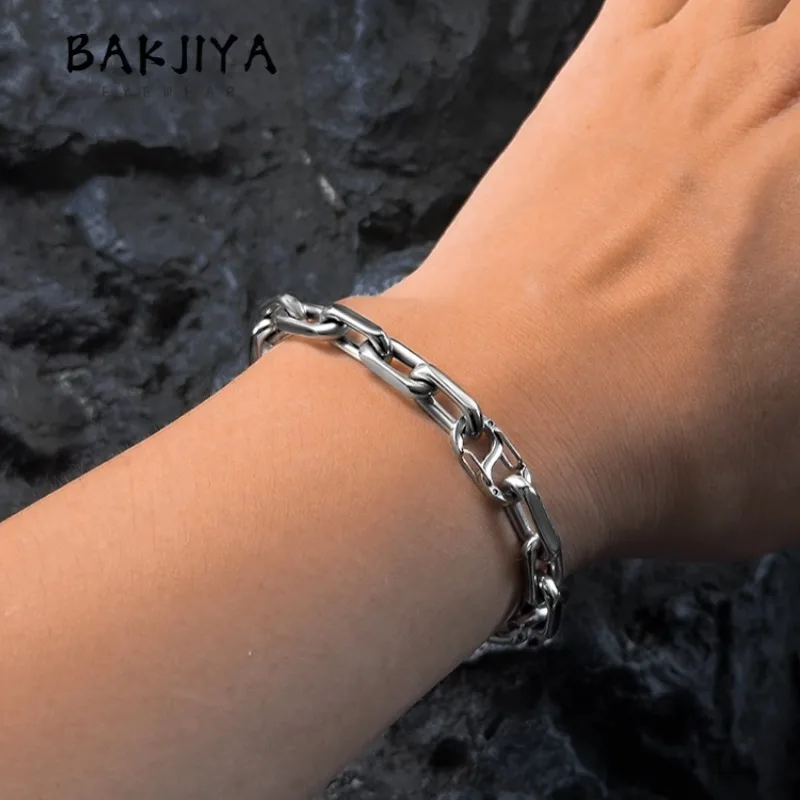 TA1 Pure Titanium Bracelet, Cuban Link Chain Twist Chain Bracelet Men Women Hip-Hop Style Non-Allergenic Non-Rusting Non-Fading
TA1 Pure Titanium Bracelet, Cuban Link Chain Twist Chain Bracelet Men Women Hip-Hop Style Non-Allergenic Non-Rusting Non-Fading