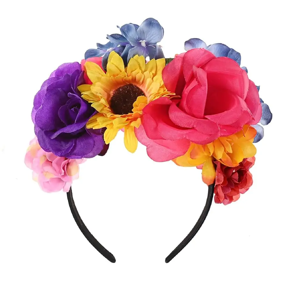Rose Flower Crown Headband HalloweenCinco De Mayo Party Costume Headpiece NC26
Rose Flower Crown Headband HalloweenCinco De Mayo Party Costume Headpiece NC26