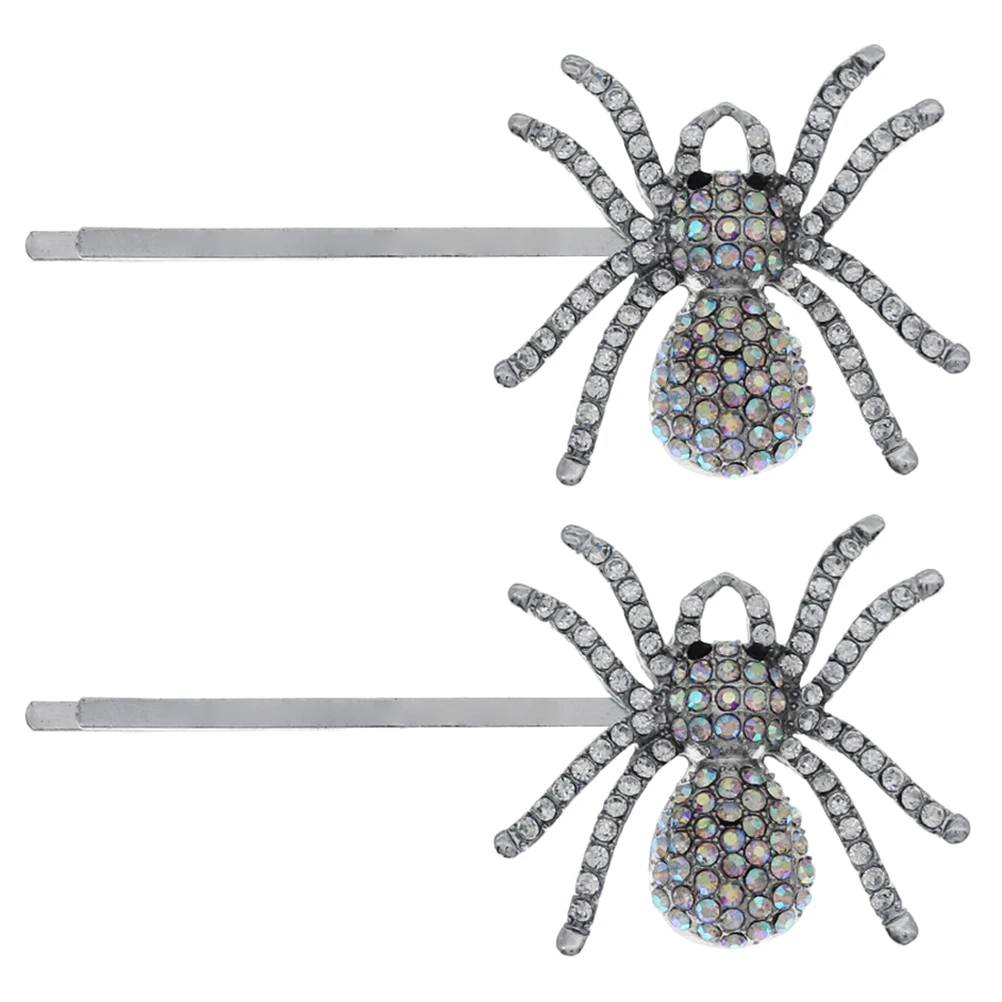 2pcs Rhinestone Spider Hairpin Funny Metal Zinc Bow Halloween Costume Gifts Party Hair Tools Styling Accessories
2pcs Rhinestone Spider Hairpin Funny Metal Zinc Bow Halloween Costume Gifts Party Hair Tools Styling Accessories