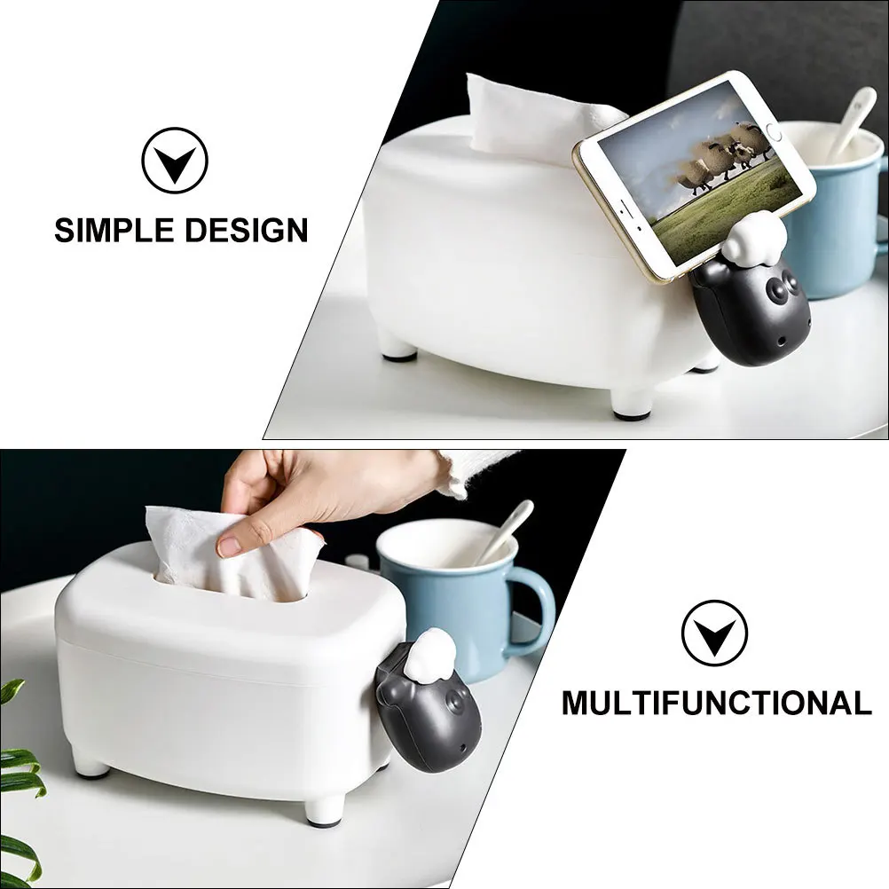 Stylish Tissue Box and Phone Stand Wearresistant Storage Case for Home Office Restaurant Automotive Decorative Use
Stylish Tissue Box and Phone Stand Wearresistant Storage Case for Home Office Restaurant Automotive Decorative Use