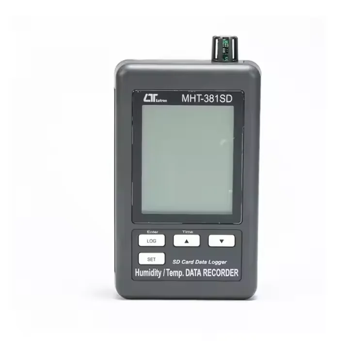 Digital temperature and humidity recorder, data recorder, large screen display with SD card
Digital temperature and humidity recorder, data recorder, large screen display with SD card