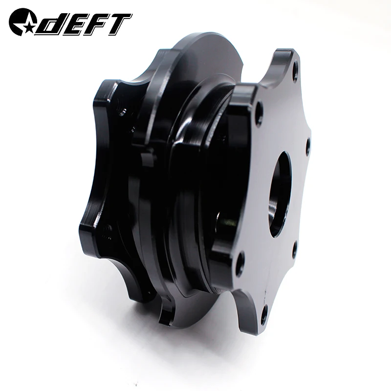 DEFT 1pcs New Universal Aluminum Shaple Steering Wheel Quick Release Hub Adapter Snap Off Boss Kit Black
DEFT 1pcs New Universal Aluminum Shaple Steering Wheel Quick Release Hub Adapter Snap Off Boss Kit Black