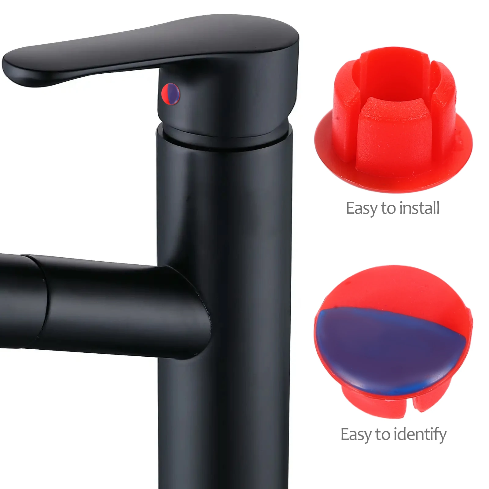 20pcs Hot and Cold Faucet Caps Hot Cold Knobs Buttons Hot Cold Faucet Buttons Cold Hot Signs for Water Faucet Identification
20pcs Hot and Cold Faucet Caps Hot Cold Knobs Buttons Hot Cold Faucet Buttons Cold Hot Signs for Water Faucet Identification