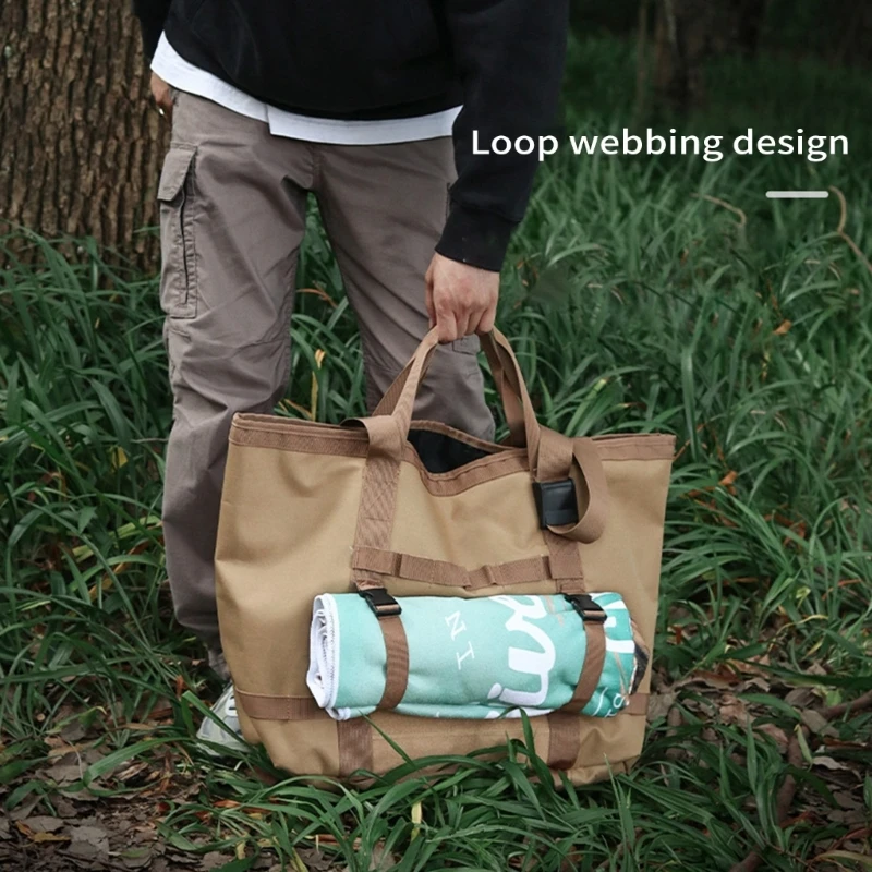 Portable Wide Mouth Camping Tool Bag Tote Large Capacity Bag Outdoor Hiking Organizers Backpack for Camping and Fishing
Portable Wide Mouth Camping Tool Bag Tote Large Capacity Bag Outdoor Hiking Organizers Backpack for Camping and Fishing