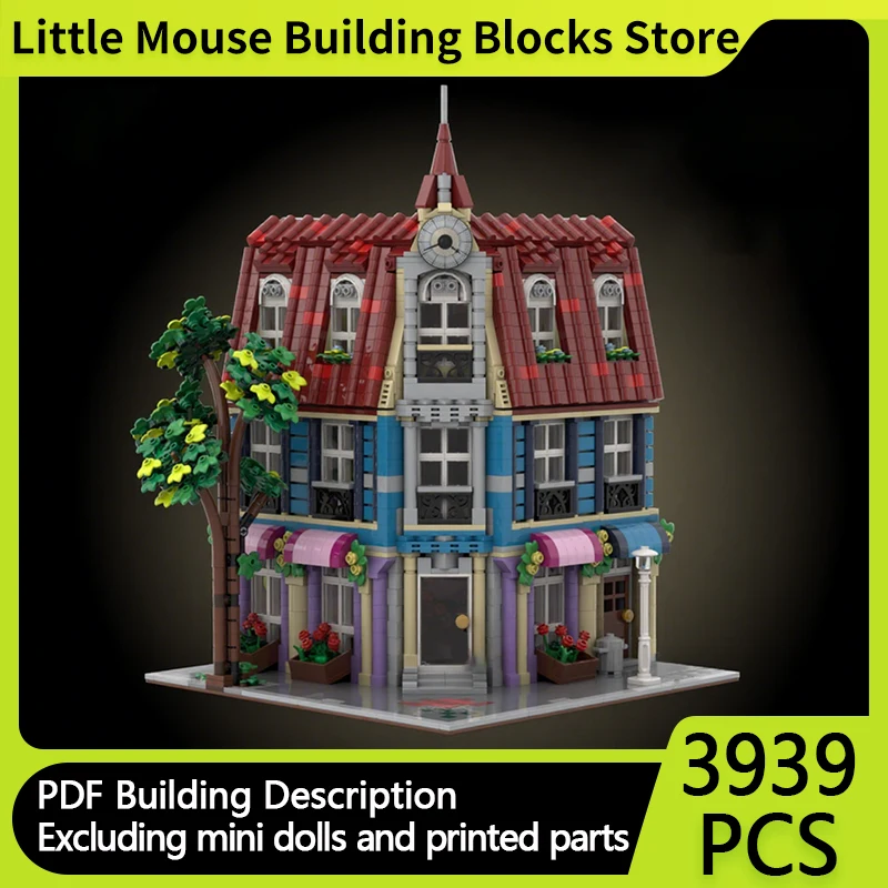 City Street View Model MOC Building Bricks Corner Flower Shop Modular Technology Gifts Holiday Assemble Children Toys Suit
City Street View Model MOC Building Bricks Corner Flower Shop Modular Technology Gifts Holiday Assemble Children Toys Suit