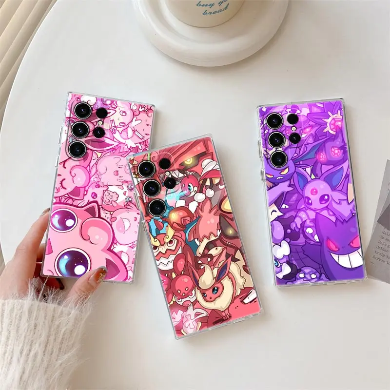 Pokemons Eevee Anime S25Ultra Clear Case For Samsung Galaxy S25 S24 S23 Ultra S20 S21 FE S22 Plus A56 A55 A36 A26 5G Phone Cover
Pokemons Eevee Anime S25Ultra Clear Case For Samsung Galaxy S25 S24 S23 Ultra S20 S21 FE S22 Plus A56 A55 A36 A26 5G Phone Cover