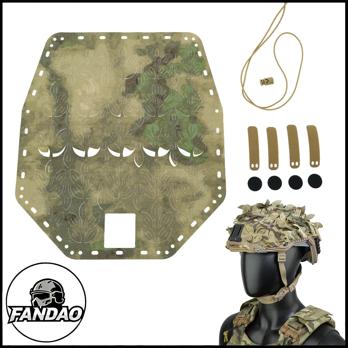 Tactical Helmet Cover Breathable Mesh Camo Camouflage Helmet Cover Great for Tactical Military Gear Combat Fast Airsoft Helmet
Tactical Helmet Cover Breathable Mesh Camo Camouflage Helmet Cover Great for Tactical Military Gear Combat Fast Airsoft Helmet