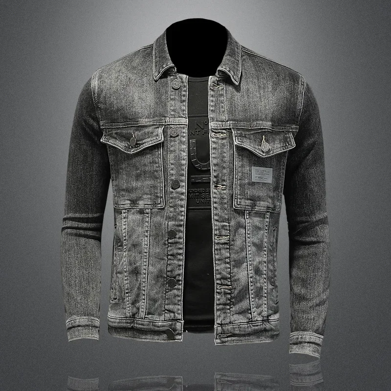 2024 Autumn/Winter New Men's Denim Jacket Korean Version Slim Fit Embroidery European Station Youth Denim Coat Men's Jacket
2024 Autumn/Winter New Men's Denim Jacket Korean Version Slim Fit Embroidery European Station Youth Denim Coat Men's Jacket