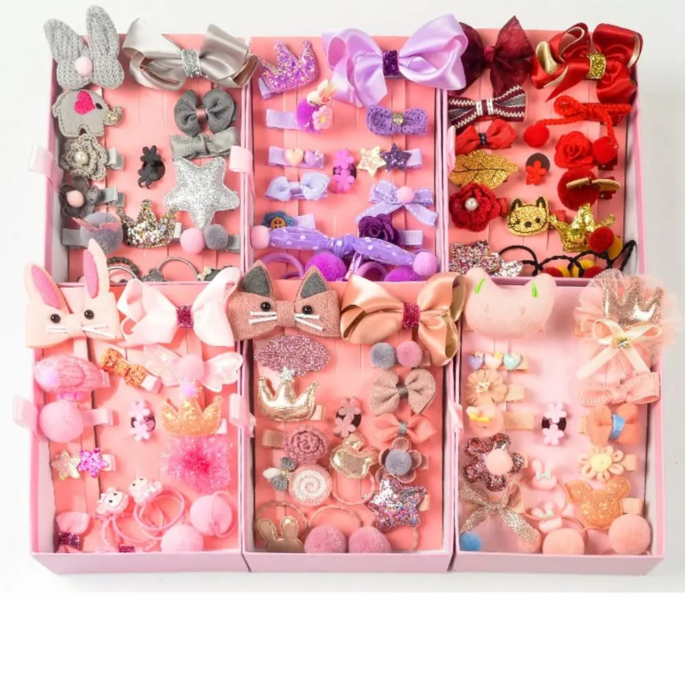 18 Pieces 18 Pieces Hair Accessories New Design Colorful Barrettes Princess Headdress Set Box Princess Style Girls Headband
18 Pieces 18 Pieces Hair Accessories New Design Colorful Barrettes Princess Headdress Set Box Princess Style Girls Headband
