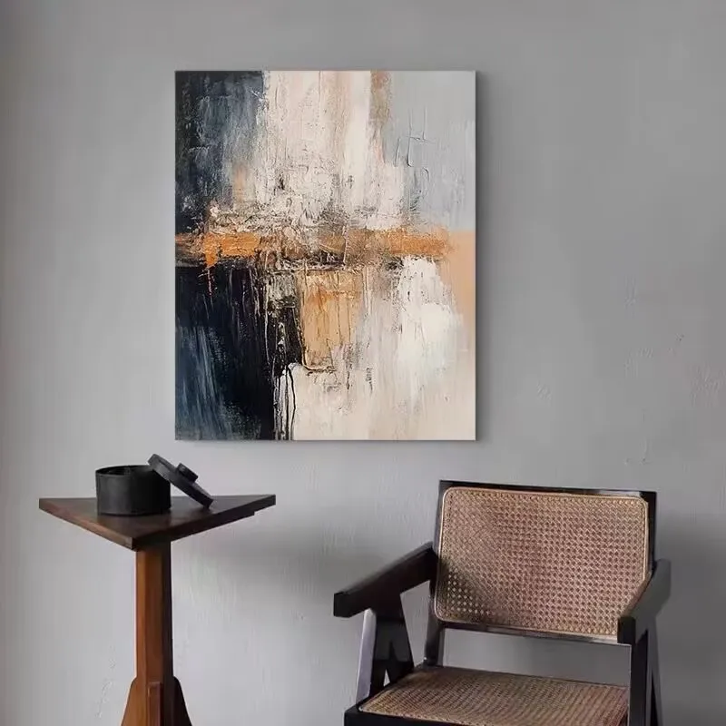 Современная абстрактная ручная роспись маслом на холсте для гостиной, украшение для помещения, подвесной постер, большой размер, постер для крыльца
Современная абстрактная ручная роспись маслом на холсте для гостиной, украшение для помещения, подвесной постер, большой размер, постер для крыльца