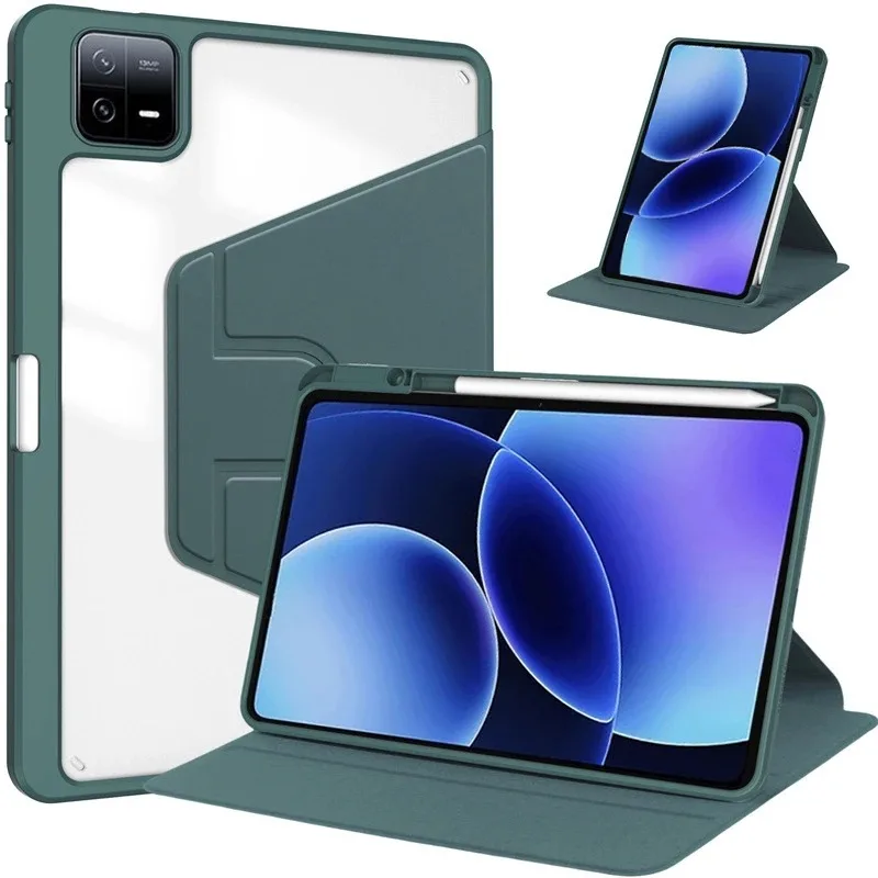 Case For Xiaomi Pad 8 11.2 inch 2025 Rotating With Pencil Holder Acrylic Back Funda MiPad 8 Pro/Pad 7 mi Pad 7 2024 Tablet Cover
Case For Xiaomi Pad 8 11.2 inch 2025 Rotating With Pencil Holder Acrylic Back Funda MiPad 8 Pro/Pad 7 mi Pad 7 2024 Tablet Cover