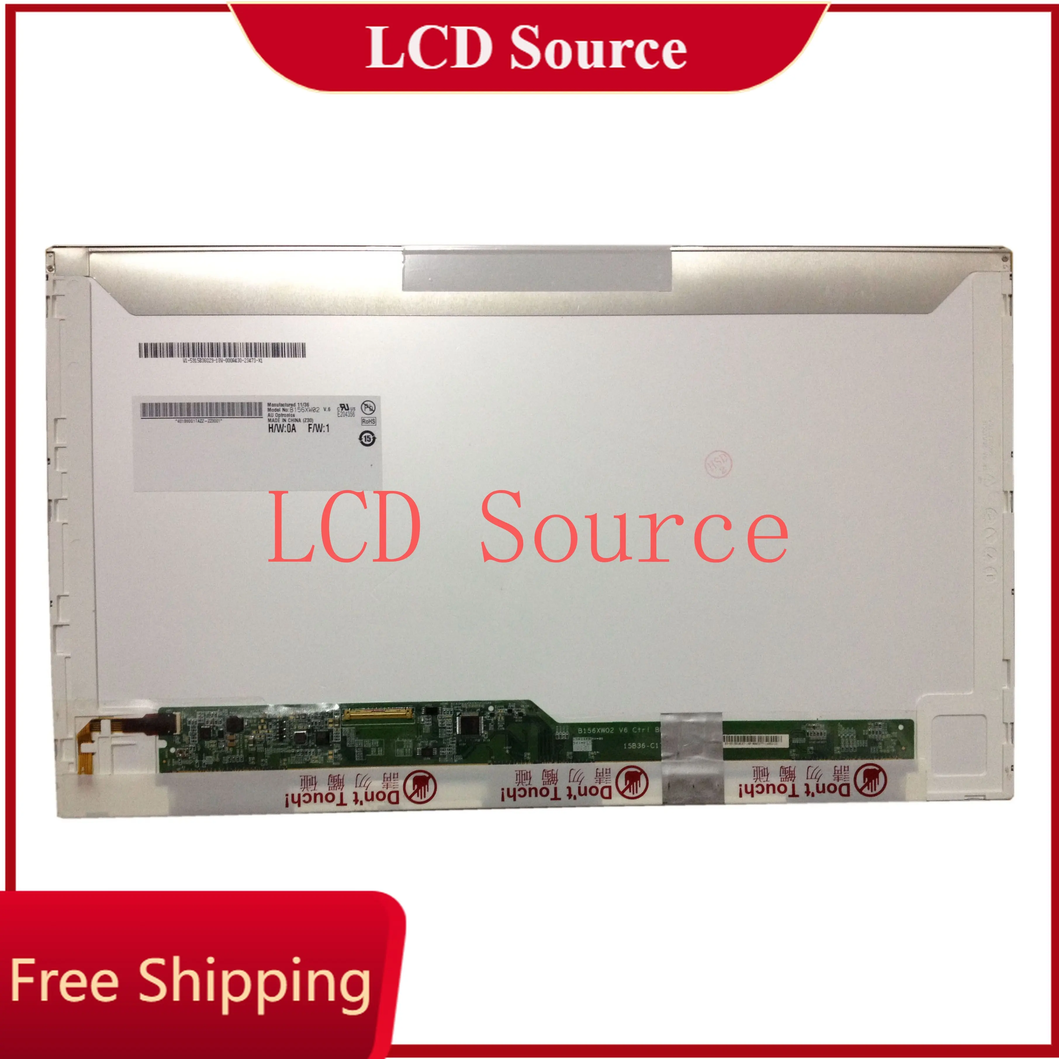 B156XW02 V.6 LP156WH2 LP156WH4 TLN1 BT156GW01 V.4 40 Pins TLA1 LTN156AT02 LTN156AT05 LTN156AT24 N156B6-L0A L0B
B156XW02 V.6 LP156WH2 LP156WH4 TLN1 BT156GW01 V.4 40 Pins TLA1 LTN156AT02 LTN156AT05 LTN156AT24 N156B6-L0A L0B