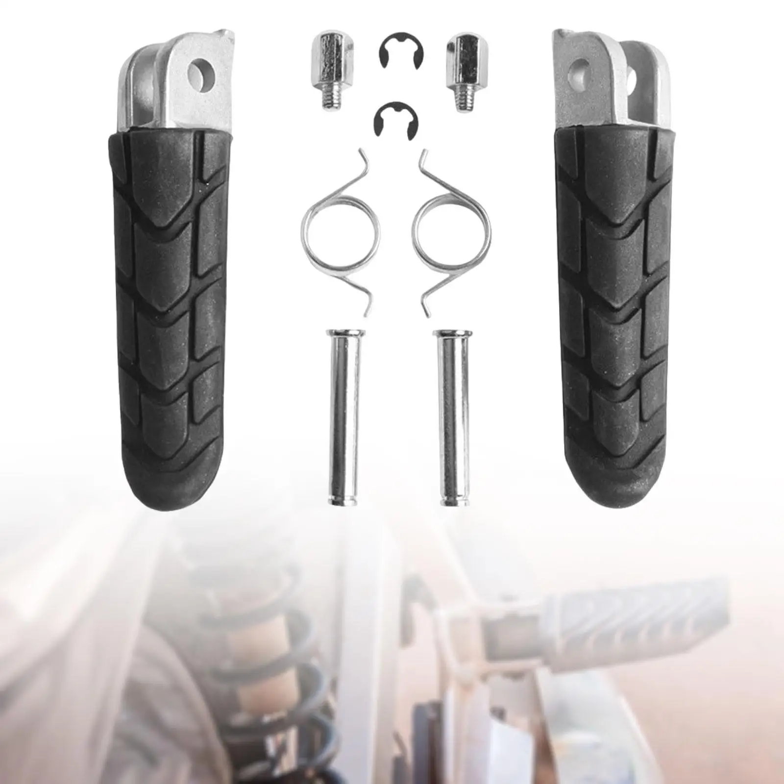 2x Motorcycle Front Footrests Front Foot Pedal Replace Parts Anti Slip Motorbike Accessories Footpeg Aluminum for CBR600
2x Motorcycle Front Footrests Front Foot Pedal Replace Parts Anti Slip Motorbike Accessories Footpeg Aluminum for CBR600