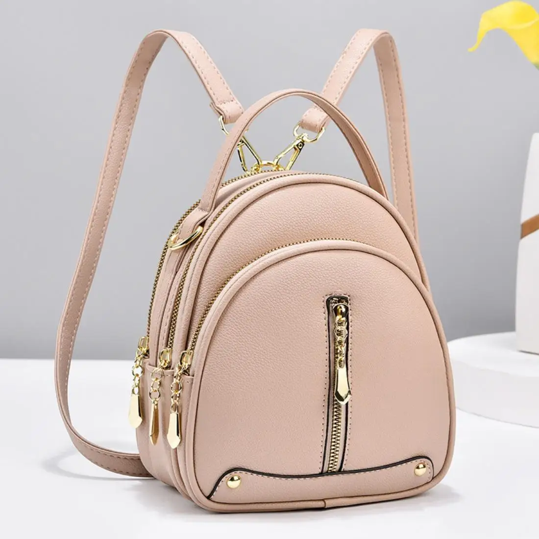 Small Cute Backpack for Women College Girl Students Purse Bag Luxury Brand Designer Mini Faux Pu Leather BackpackDaypack
Small Cute Backpack for Women College Girl Students Purse Bag Luxury Brand Designer Mini Faux Pu Leather BackpackDaypack