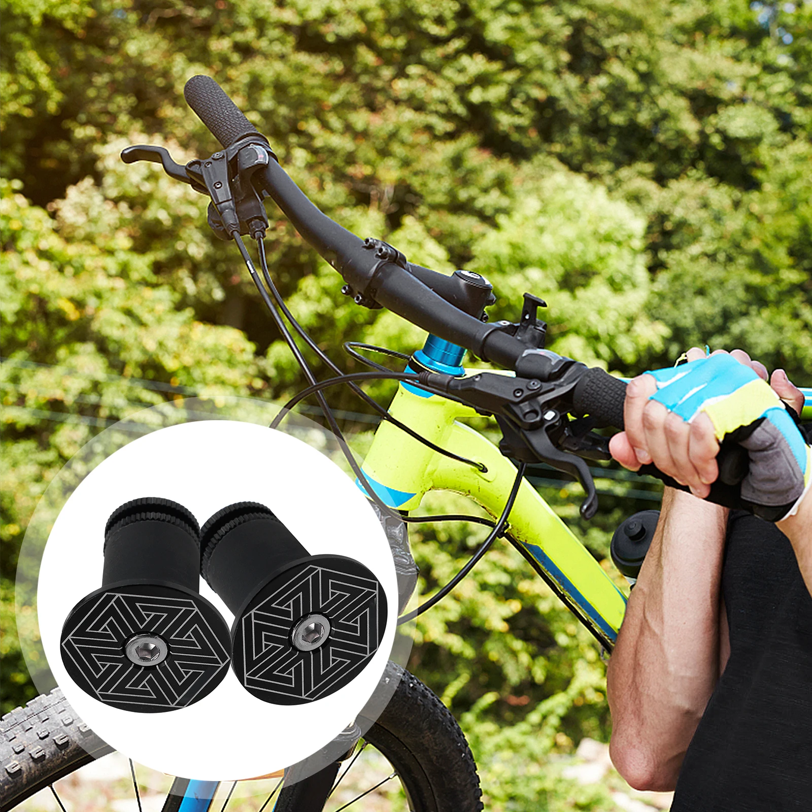 2 Pcs Aluminum Alloy Handle Cover Bike Handlebar Caps End Trims Grip Accessories Alloys Handlebars Plug Locking
2 Pcs Aluminum Alloy Handle Cover Bike Handlebar Caps End Trims Grip Accessories Alloys Handlebars Plug Locking