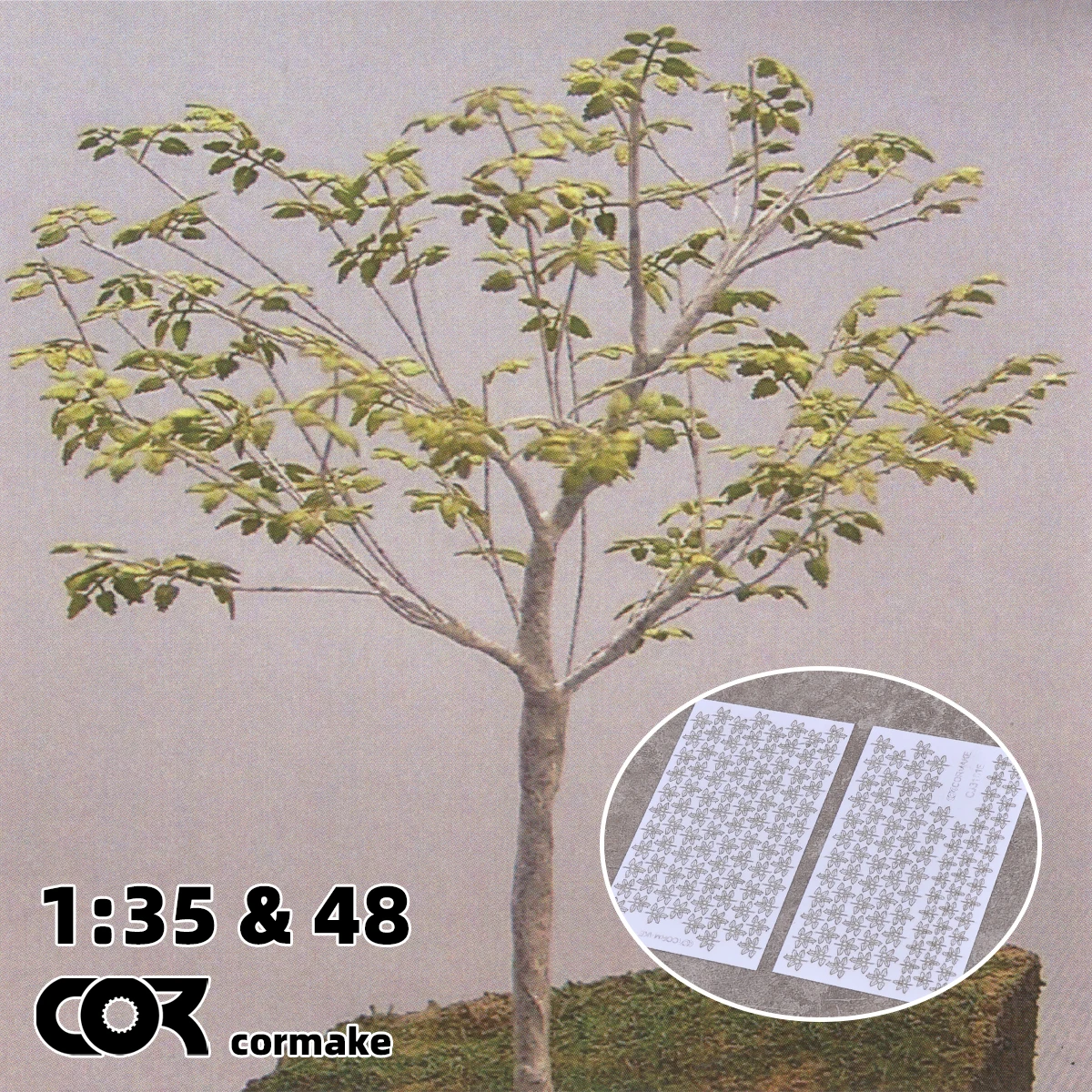Scale model kit Building plant leaf birch tree sand table diorama models 1/32 1:35 1/48
Scale model kit Building plant leaf birch tree sand table diorama models 1/32 1:35 1/48