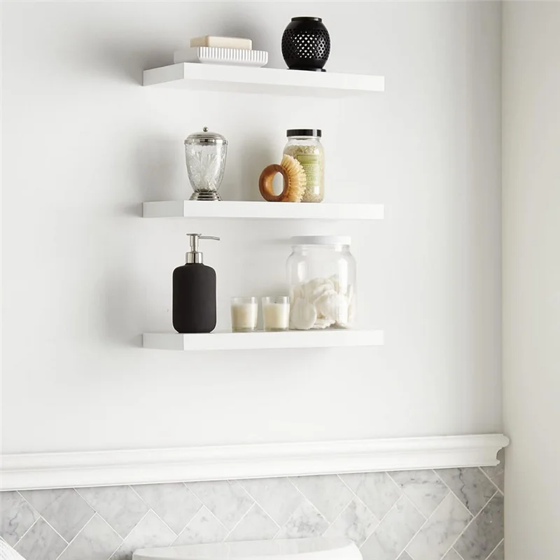 AB33-Floating Shelves For Wall,16In Wood Wall Shelf For Room Decor/Storage/Display,For Bedroom,Bathroom,Living Room,Kitchen
AB33-Floating Shelves For Wall,16In Wood Wall Shelf For Room Decor/Storage/Display,For Bedroom,Bathroom,Living Room,Kitchen