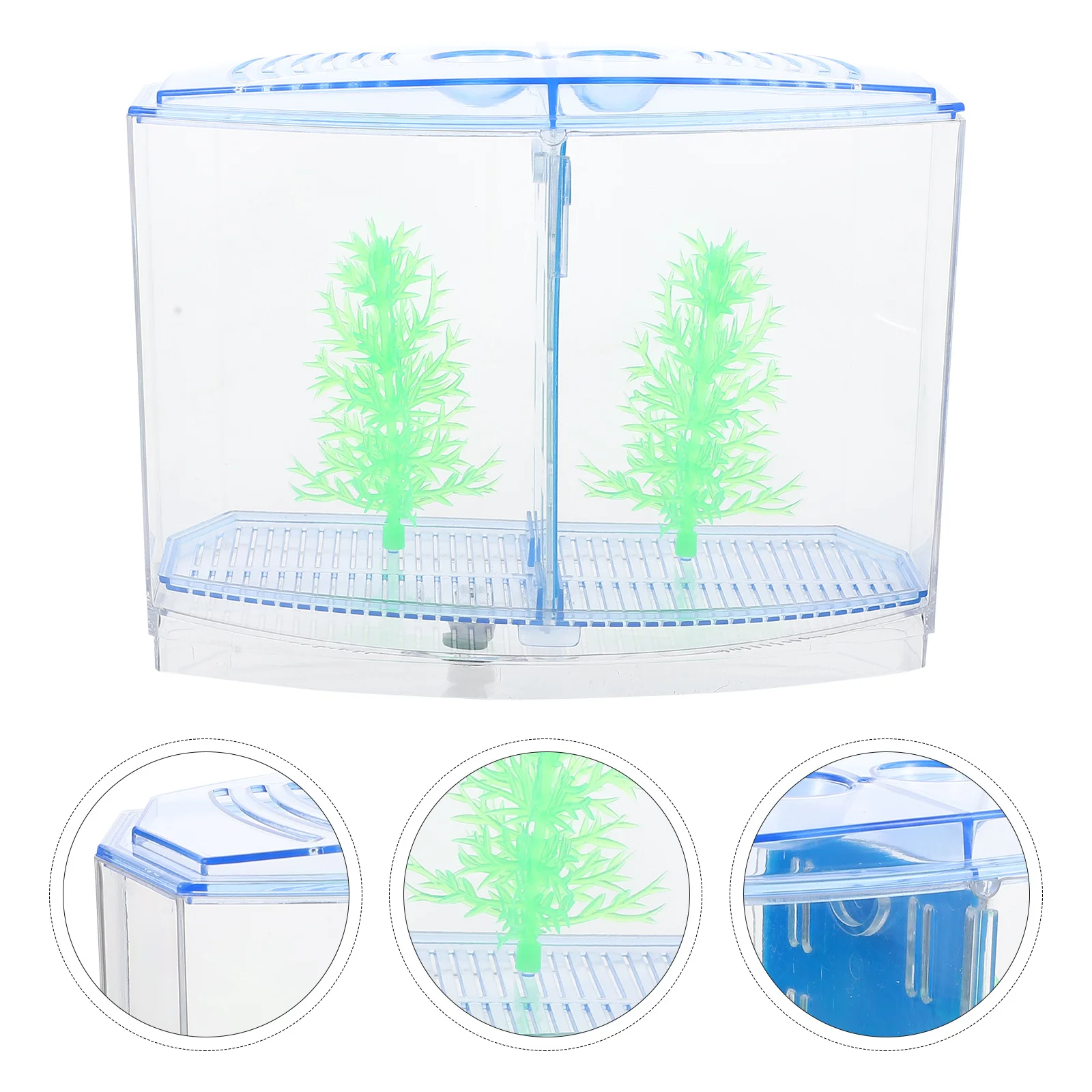 1Set Clear Fish Tank Mini Aquarium Desktop Decor Goldfish Container Easy Clean Home Office Mini Fish Tank Goldfish Container
1Set Clear Fish Tank Mini Aquarium Desktop Decor Goldfish Container Easy Clean Home Office Mini Fish Tank Goldfish Container