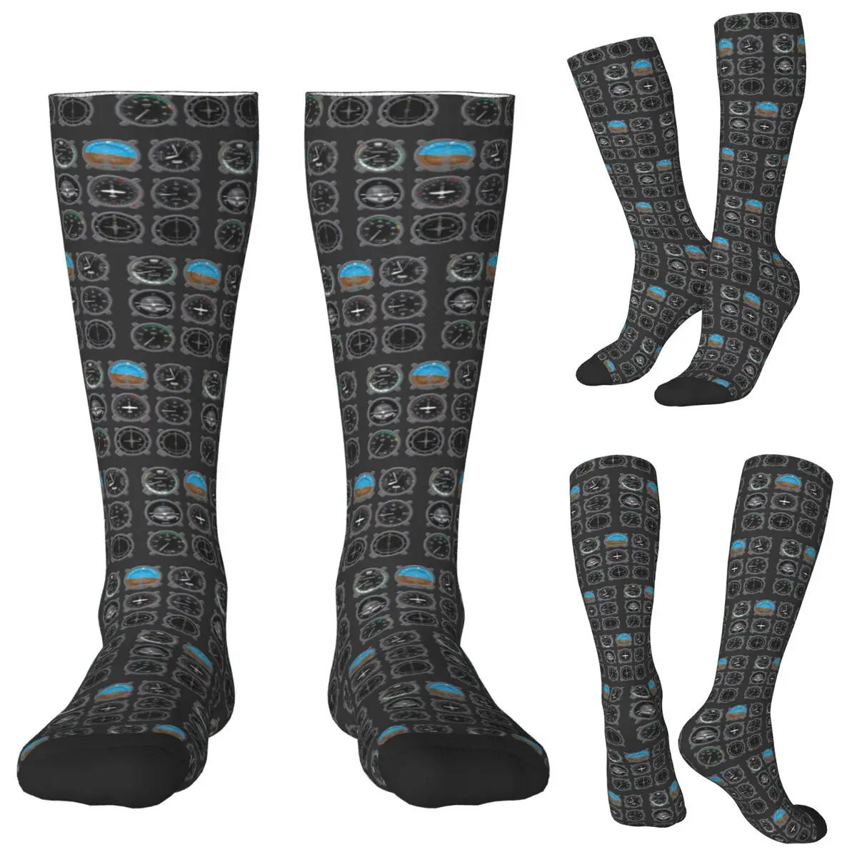 Aircraft Instrumentation Cluster Socks Harajuku Stockings All Season Long Socks Accessories for Unisex Birthday Present
Aircraft Instrumentation Cluster Socks Harajuku Stockings All Season Long Socks Accessories for Unisex Birthday Present