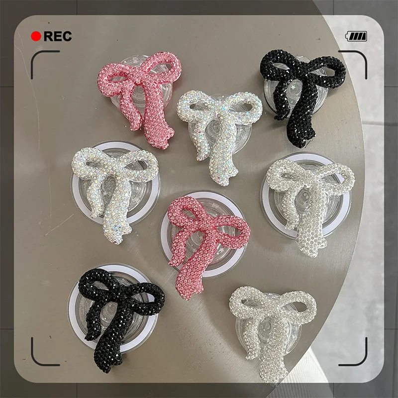 New High-end Creative Colored Rhinestone Butterfly Phone Airbag Stand Magnetic Ring Adhesive for Iphone Grip Tok Bracket Holder
New High-end Creative Colored Rhinestone Butterfly Phone Airbag Stand Magnetic Ring Adhesive for Iphone Grip Tok Bracket Holder
