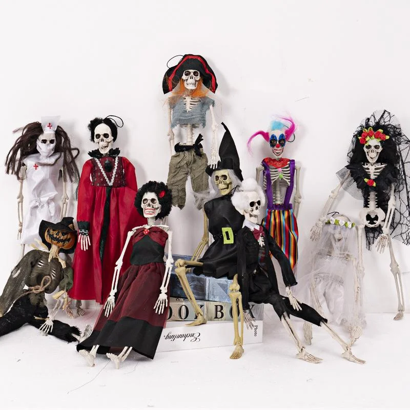 Halloween Skeleton Decoration, Mexican Day Of The Dead Clown Pirate Witch Haunted House Setup Party Ghost Props For Decoration
Halloween Skeleton Decoration, Mexican Day Of The Dead Clown Pirate Witch Haunted House Setup Party Ghost Props For Decoration