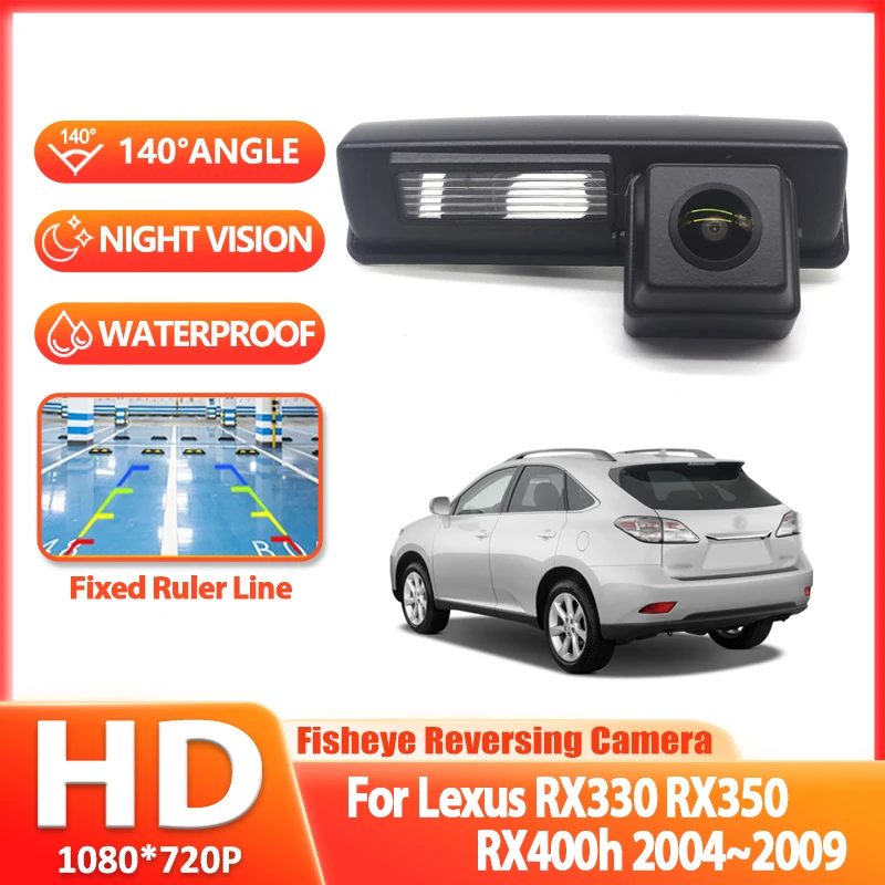 Car Rear View Reverse For Lexus RX330 RX350 RX400h RX 330 350 400h 2004~2009 CCD Full HD Night Vision Backup Camera Waterproof
Car Rear View Reverse For Lexus RX330 RX350 RX400h RX 330 350 400h 2004~2009 CCD Full HD Night Vision Backup Camera Waterproof