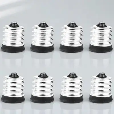 8Pcs Lamp Holder Socket Adapter E17 to E14 Light Bulb Converter Plastic Copper Base High Temp Resistant for Garage Workshop
8Pcs Lamp Holder Socket Adapter E17 to E14 Light Bulb Converter Plastic Copper Base High Temp Resistant for Garage Workshop
