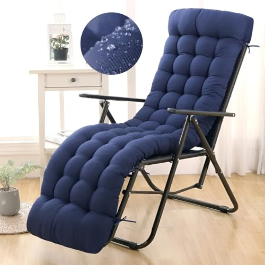 Patio Lounge Chair Cushion Waterproof Zero Gravity Chair Cushions with Ties 66x21x4 Inches Chaise Lounge Chair Cushion for Outd
Patio Lounge Chair Cushion Waterproof Zero Gravity Chair Cushions with Ties 66x21x4 Inches Chaise Lounge Chair Cushion for Outd