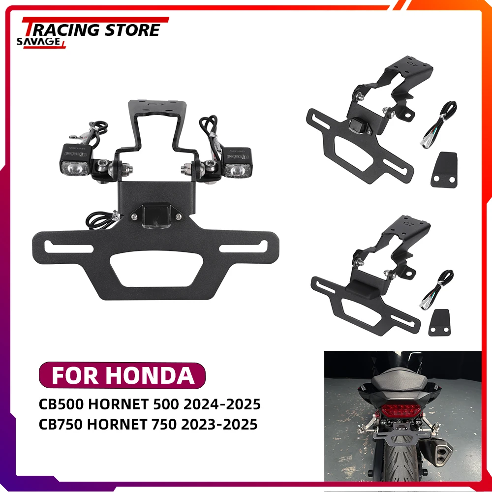 2025 Adjustable Foldable Fender Eliminator Kit License Plate Holder For Honda CB500 CB750 Hornet 500 700 Rear Turn Signal Light
2025 Adjustable Foldable Fender Eliminator Kit License Plate Holder For Honda CB500 CB750 Hornet 500 700 Rear Turn Signal Light