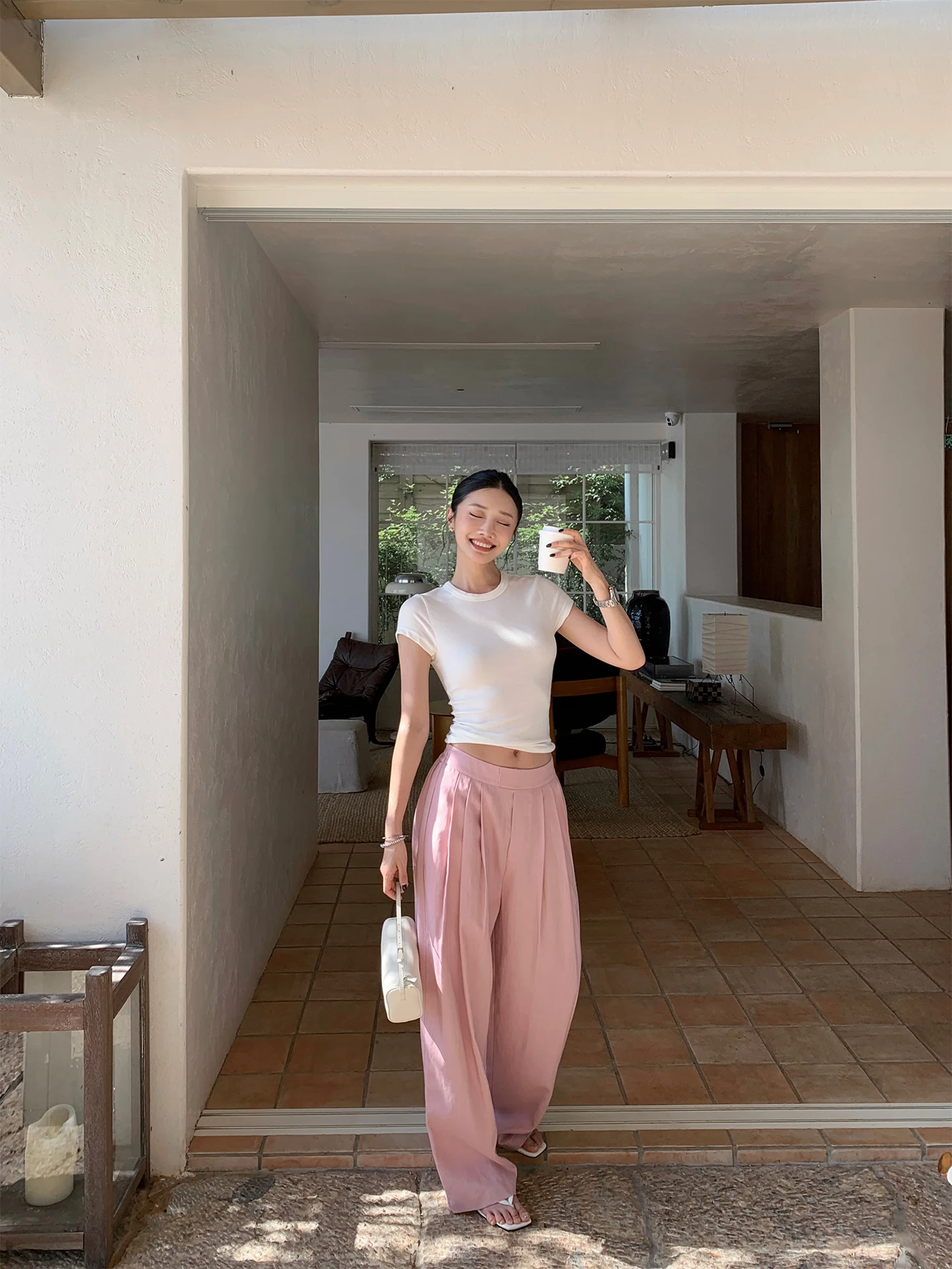 Women's Casual Loose Fit Linen Pants 40 Version Summer New Sle Comfortable Lazy Straight Leg Pants Low Waist Button ...
Women's Casual Loose Fit Linen Pants 40 Version Summer New Sle Comfortable Lazy Straight Leg Pants Low Waist Button ...