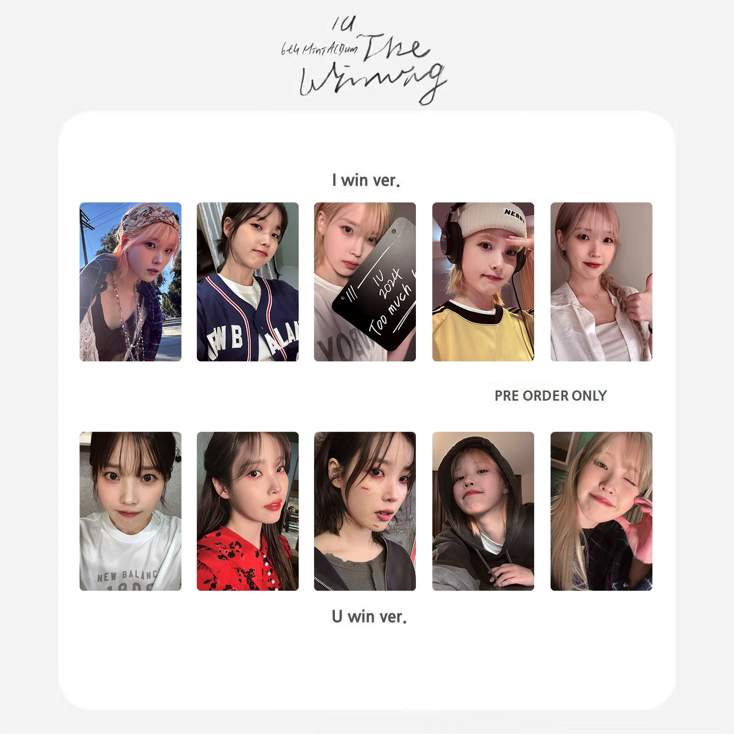 Kpop Collection Photocard Lomo Card Waterproof Postcard Set for Fan Gift Scrapbooking
Kpop Collection Photocard Lomo Card Waterproof Postcard Set for Fan Gift Scrapbooking